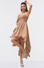 ColsBM Maria Almost Apricot Romantic A-line Strapless Zip up Ruching Bridesmaid Dresses