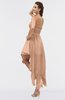 ColsBM Maria Almost Apricot Romantic A-line Strapless Zip up Ruching Bridesmaid Dresses