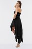 ColsBM Maria Black Romantic A-line Strapless Zip up Ruching Bridesmaid Dresses