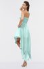ColsBM Maria Blue Glass Romantic A-line Strapless Zip up Ruching Bridesmaid Dresses
