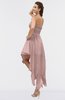 ColsBM Maria Blush Pink Romantic A-line Strapless Zip up Ruching Bridesmaid Dresses