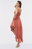 ColsBM Maria Crabapple Romantic A-line Strapless Zip up Ruching Bridesmaid Dresses