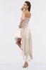 ColsBM Maria Cream Pink Romantic A-line Strapless Zip up Ruching Bridesmaid Dresses