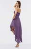 ColsBM Maria Eggplant Romantic A-line Strapless Zip up Ruching Bridesmaid Dresses