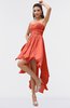 ColsBM Maria Fusion Coral Romantic A-line Strapless Zip up Ruching Bridesmaid Dresses