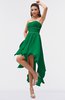 ColsBM Maria Green Romantic A-line Strapless Zip up Ruching Bridesmaid Dresses