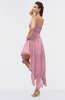 ColsBM Maria Light Coral Romantic A-line Strapless Zip up Ruching Bridesmaid Dresses