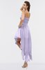 ColsBM Maria Light Purple Romantic A-line Strapless Zip up Ruching Bridesmaid Dresses