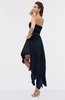 ColsBM Maria Navy Blue Romantic A-line Strapless Zip up Ruching Bridesmaid Dresses