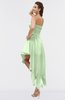 ColsBM Maria Pale Green Romantic A-line Strapless Zip up Ruching Bridesmaid Dresses