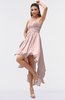 ColsBM Maria Pastel Pink Romantic A-line Strapless Zip up Ruching Bridesmaid Dresses