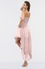ColsBM Maria Pastel Pink Romantic A-line Strapless Zip up Ruching Bridesmaid Dresses