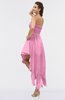 ColsBM Maria Pink Romantic A-line Strapless Zip up Ruching Bridesmaid Dresses