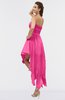 ColsBM Maria Rose Pink Romantic A-line Strapless Zip up Ruching Bridesmaid Dresses
