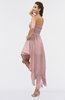 ColsBM Maria Silver Pink Romantic A-line Strapless Zip up Ruching Bridesmaid Dresses