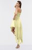 ColsBM Maria Soft Yellow Romantic A-line Strapless Zip up Ruching Bridesmaid Dresses