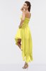 ColsBM Maria Yellow Iris Romantic A-line Strapless Zip up Ruching Bridesmaid Dresses