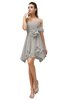 ColsBM Rosalie Ashes Of Roses Princess A-line Backless Chiffon Short Party Dresses