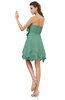 ColsBM Rosalie Beryl Green Princess A-line Backless Chiffon Short Party Dresses
