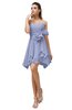 ColsBM Rosalie Lavender Princess A-line Backless Chiffon Short Party Dresses