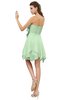 ColsBM Rosalie Light Green Princess A-line Backless Chiffon Short Party Dresses