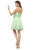ColsBM Rosalie Pale Green Princess A-line Backless Chiffon Short Party Dresses