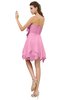 ColsBM Rosalie Pink Princess A-line Backless Chiffon Short Party Dresses