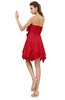 ColsBM Rosalie Red Princess A-line Backless Chiffon Short Party Dresses
