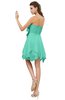 ColsBM Rosalie Seafoam Green Princess A-line Backless Chiffon Short Party Dresses