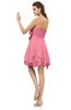 ColsBM Rosalie Watermelon Princess A-line Backless Chiffon Short Party Dresses