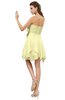 ColsBM Rosalie Wax Yellow Princess A-line Backless Chiffon Short Party Dresses