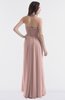 ColsBM Maeve Bridal Rose Classic A-line Halter Backless Floor Length Bridesmaid Dresses
