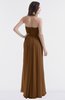 ColsBM Maeve Brown Classic A-line Halter Backless Floor Length Bridesmaid Dresses