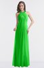 ColsBM Maeve Classic Green Classic A-line Halter Backless Floor Length Bridesmaid Dresses