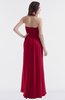 ColsBM Maeve Dark Red Classic A-line Halter Backless Floor Length Bridesmaid Dresses