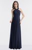 ColsBM Maeve Dark Sapphire Classic A-line Halter Backless Floor Length Bridesmaid Dresses