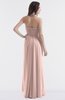 ColsBM Maeve Dusty Rose Classic A-line Halter Backless Floor Length Bridesmaid Dresses