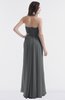 ColsBM Maeve Grey Classic A-line Halter Backless Floor Length Bridesmaid Dresses