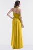 ColsBM Maeve Lemon Curry Classic A-line Halter Backless Floor Length Bridesmaid Dresses