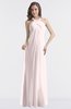 ColsBM Maeve Light Pink Classic A-line Halter Backless Floor Length Bridesmaid Dresses