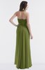 ColsBM Maeve Olive Green Classic A-line Halter Backless Floor Length Bridesmaid Dresses