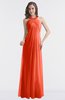 ColsBM Maeve Persimmon Classic A-line Halter Backless Floor Length Bridesmaid Dresses