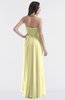 ColsBM Maeve Soft Yellow Classic A-line Halter Backless Floor Length Bridesmaid Dresses
