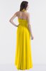 ColsBM Maeve Yellow Classic A-line Halter Backless Floor Length Bridesmaid Dresses