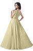 ColsBM Alana Anise Flower Elegant V-neck Sleeveless Zip up Floor Length Ruching Bridesmaid Dresses