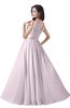 ColsBM Alana Blush Elegant V-neck Sleeveless Zip up Floor Length Ruching Bridesmaid Dresses
