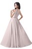 ColsBM Alana Light Pink Elegant V-neck Sleeveless Zip up Floor Length Ruching Bridesmaid Dresses