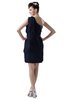ColsBM Layla Dark Sapphire Informal Sheath Backless Chiffon Knee Length Paillette Homecoming Dresses