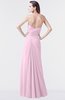 ColsBM Mary Baby Pink Elegant A-line Sweetheart Sleeveless Floor Length Pleated Bridesmaid Dresses