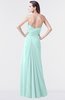 ColsBM Mary Blue Glass Elegant A-line Sweetheart Sleeveless Floor Length Pleated Bridesmaid Dresses